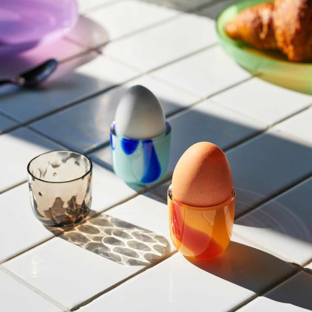 Kodanska Danish Summer Egg Cup Danish summer egg cup Blue
