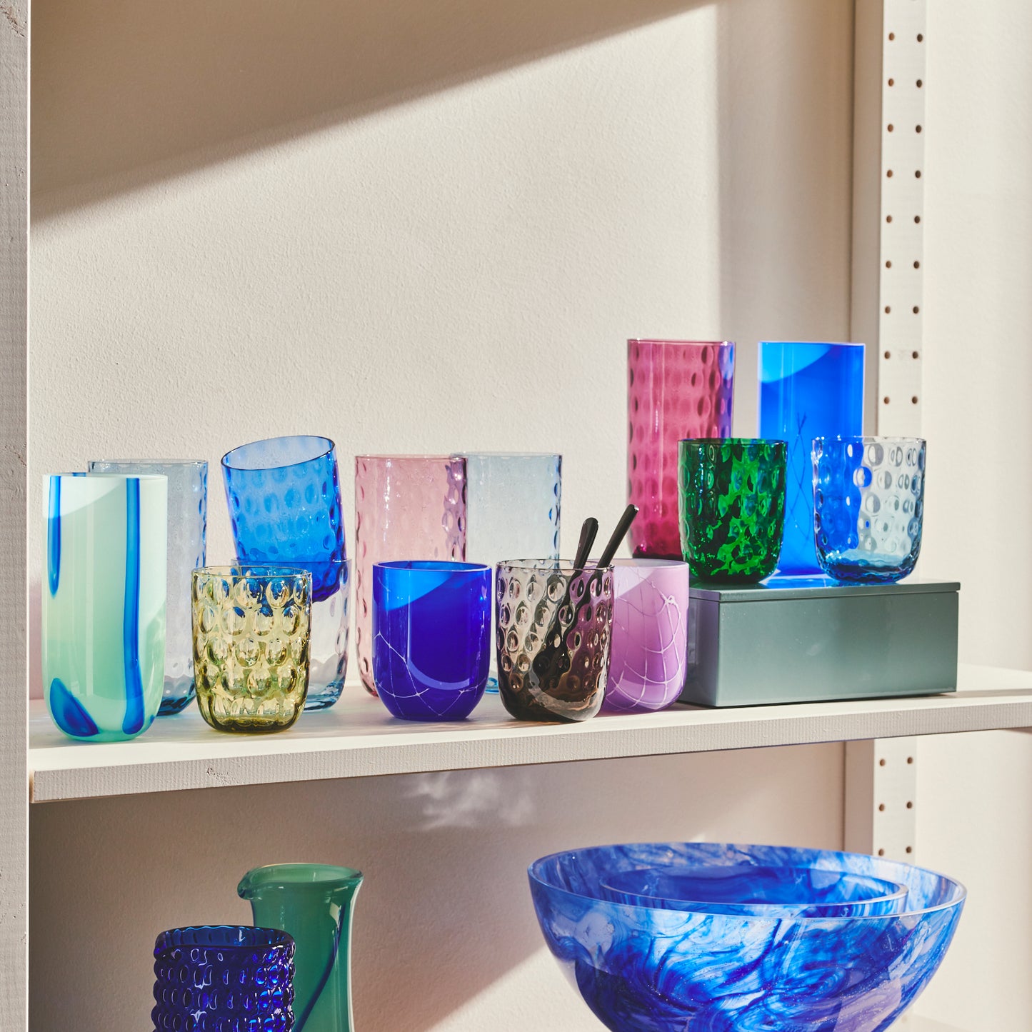 Kodanska Kodanska Vandglas - Danish Summer Water Glass Blue Smoke