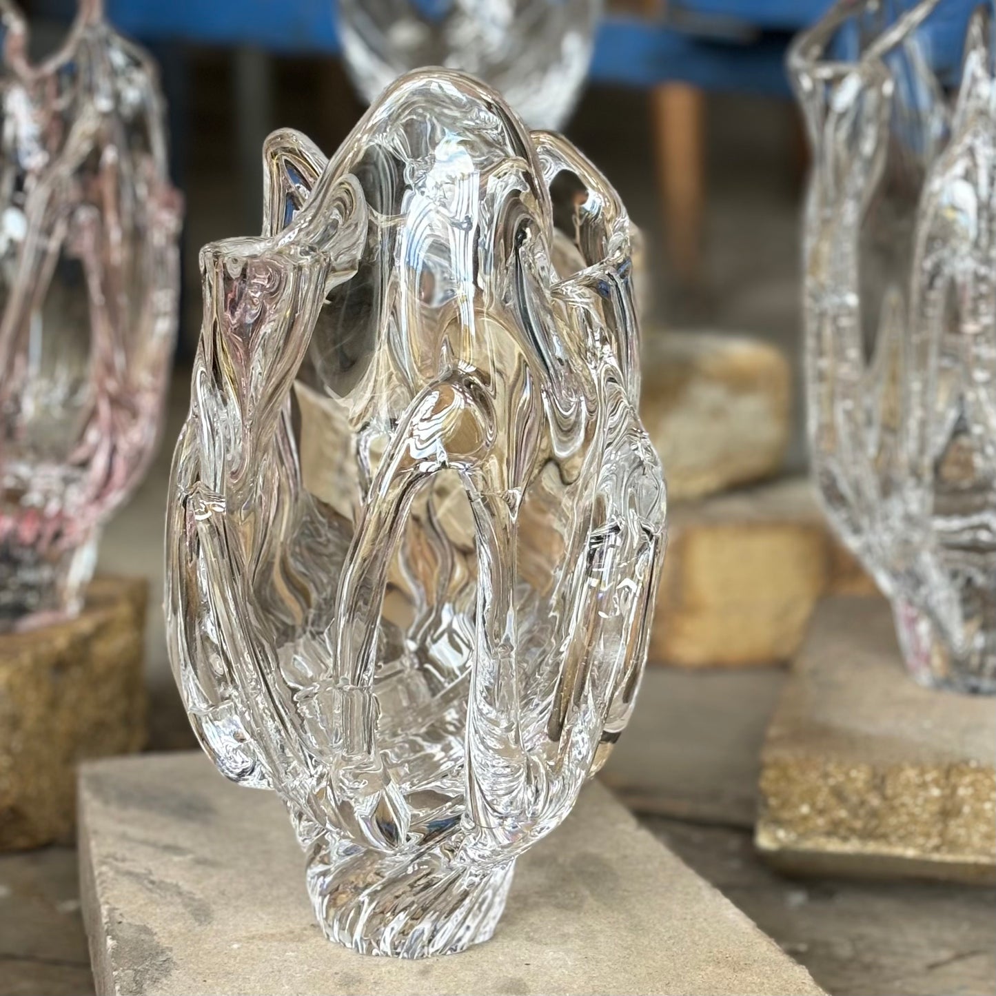 Kodanska Faith Vase 01 Art Vase Clear w. Art