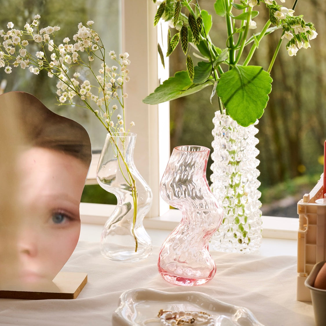 Kodanska The Road Vase Vase Pink