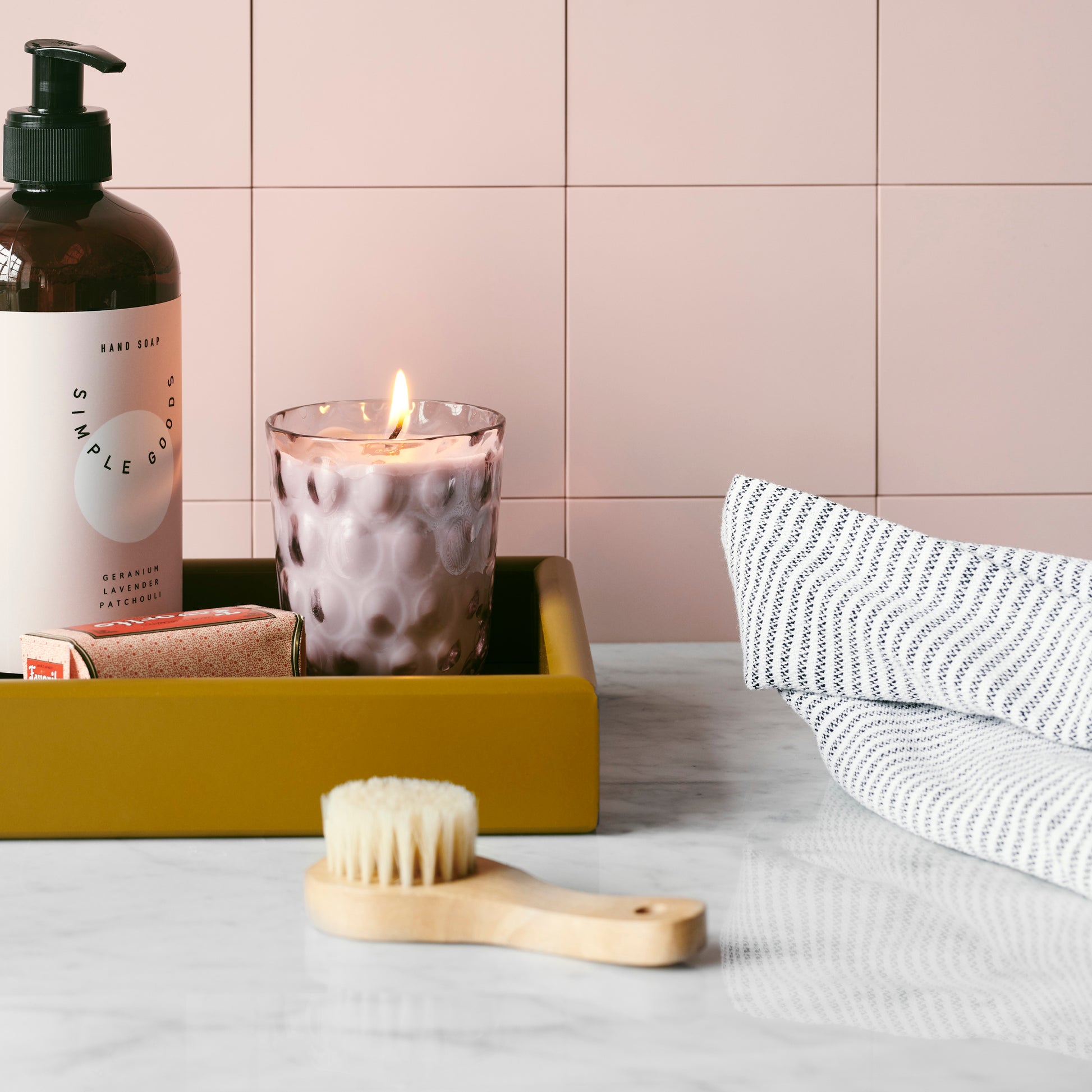 Kodanska Danish Summer Duftelys Scented Candle Pink