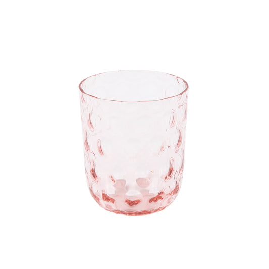 Kodanska Danish Summer Glas Big Drops Water Glass Pink