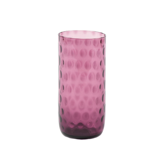 Kodanska Danish Summer Højt Glas Water Glass Dark Purple