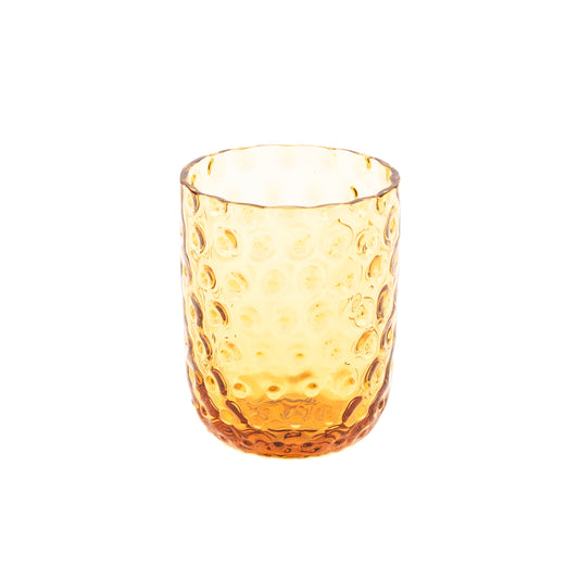 Kodanska Danish Summer Glas Small Drops Water Glass Amber