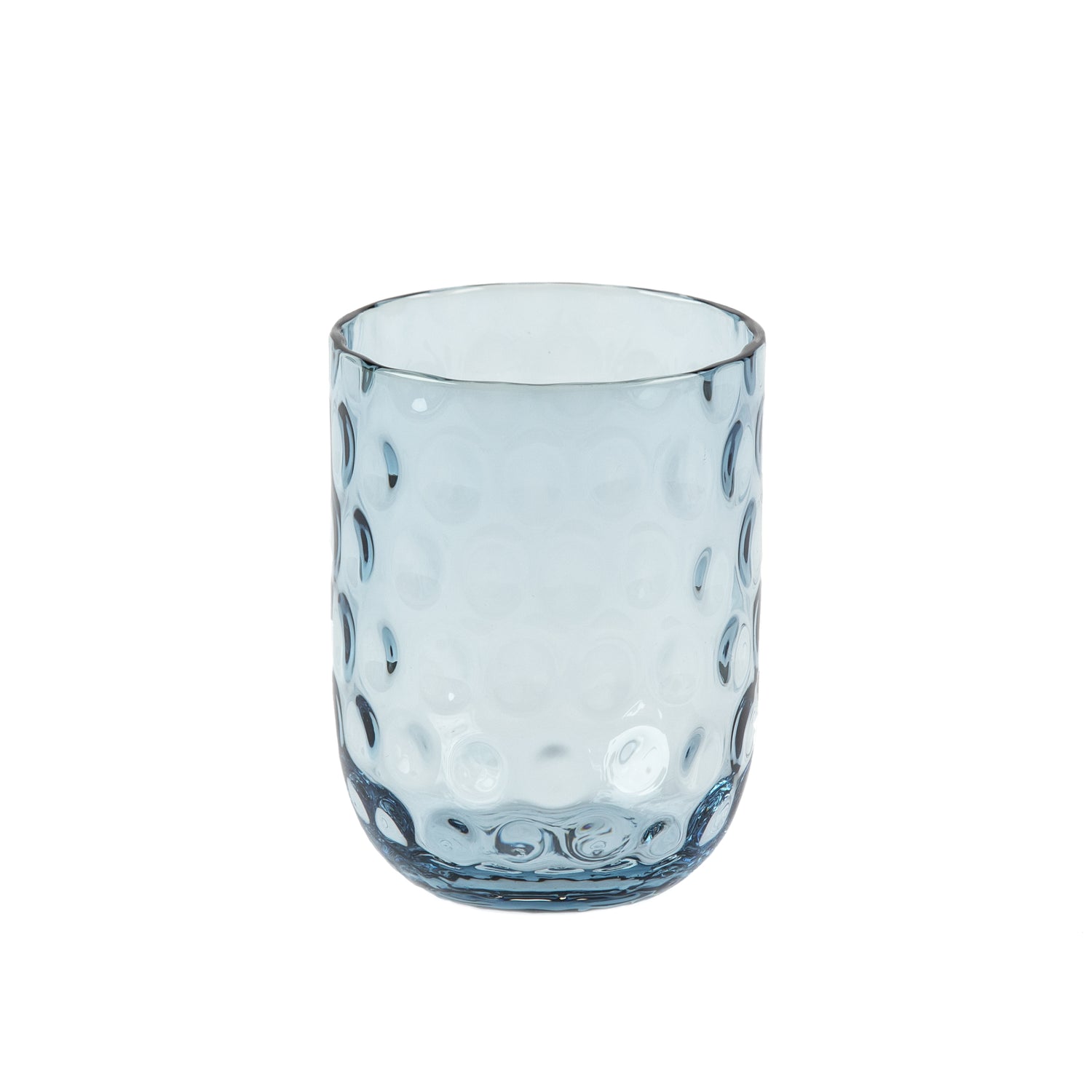 Kodanska Danish Summer Glas Small Drops Water Glass Blue Smoke