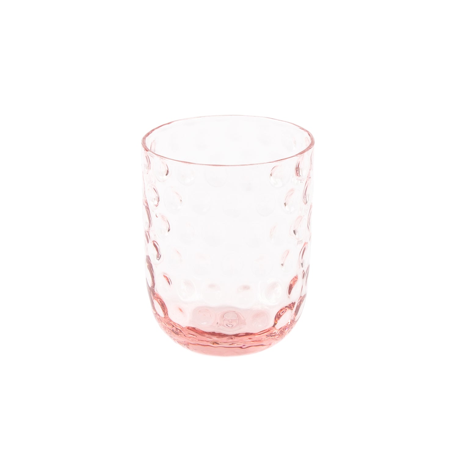 Kodanska Danish Summer Glas Small Drops Water Glass Pink