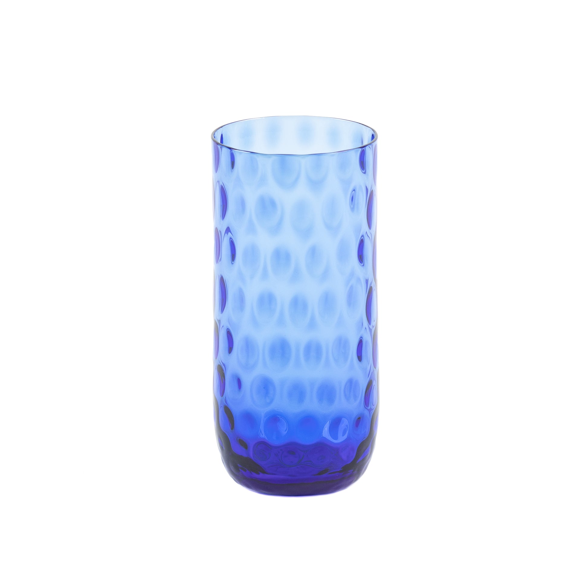 Kodanska Danish Summer Longdrink Water Glass Blue