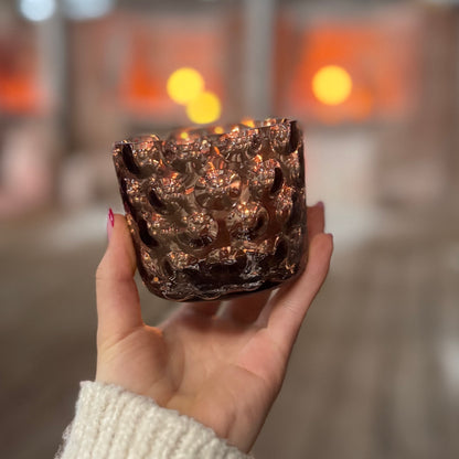 Kodanska Danish Summer Skål 01 Big Drops Bowl Black Smoke