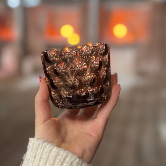 Kodanska Danish Summer Skål 01 Big Drops Bowl Black Smoke