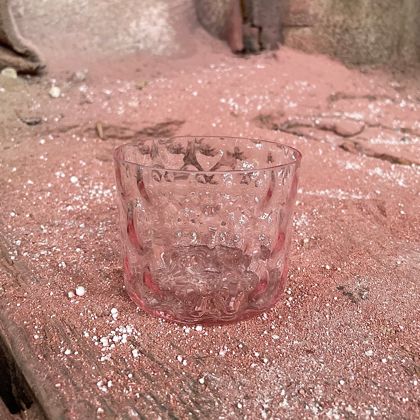 Kodanska Danish Summer Skål 01 Big Drops Bowl Pink