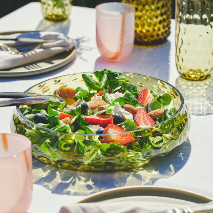 Kodanska Danish Summer Skål 04 Large Bowl Olive Green