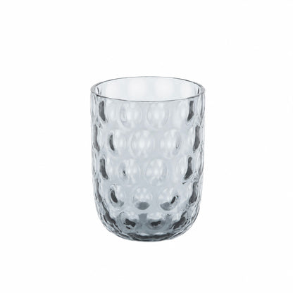 Kodanska Danish Summer Tumbler Big Drops Water Glass Cosmo Grey