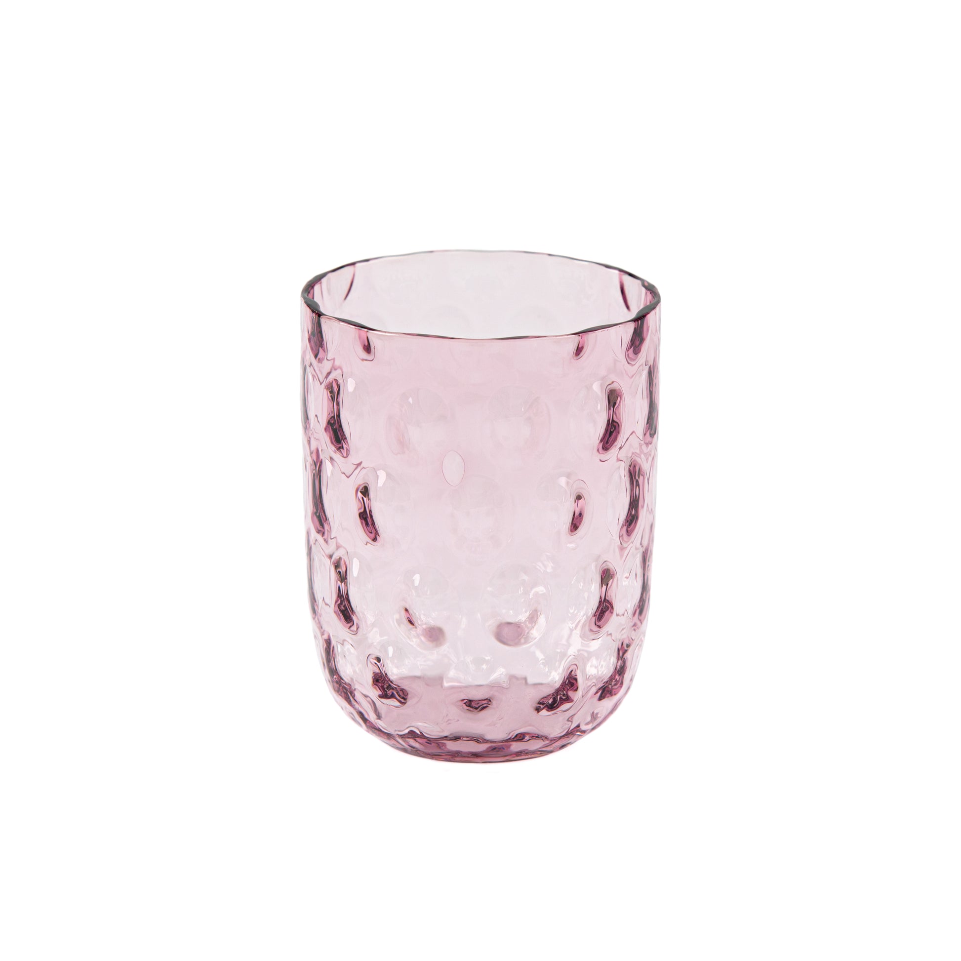 Kodanska Danish Summer Tumbler Big Drops Water Glass Purple
