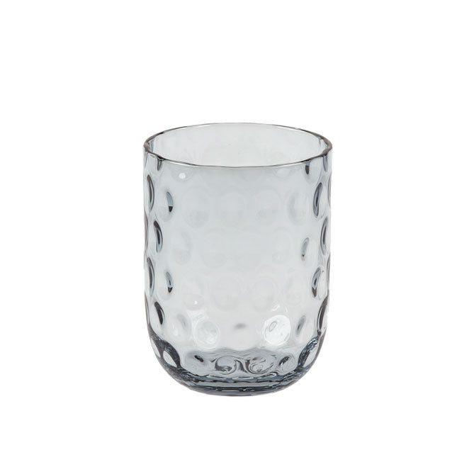 Kodanska Danish Summer Tumbler Small Drops Water Glass Cosmo Grey