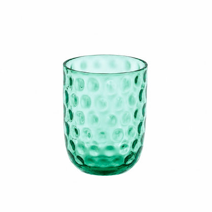 Kodanska Danish Summer Tumbler Small Drops Water Glass Forest Moss