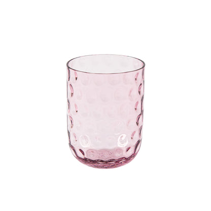 Kodanska Danish Summer Tumbler Small Drops Water Glass Purple
