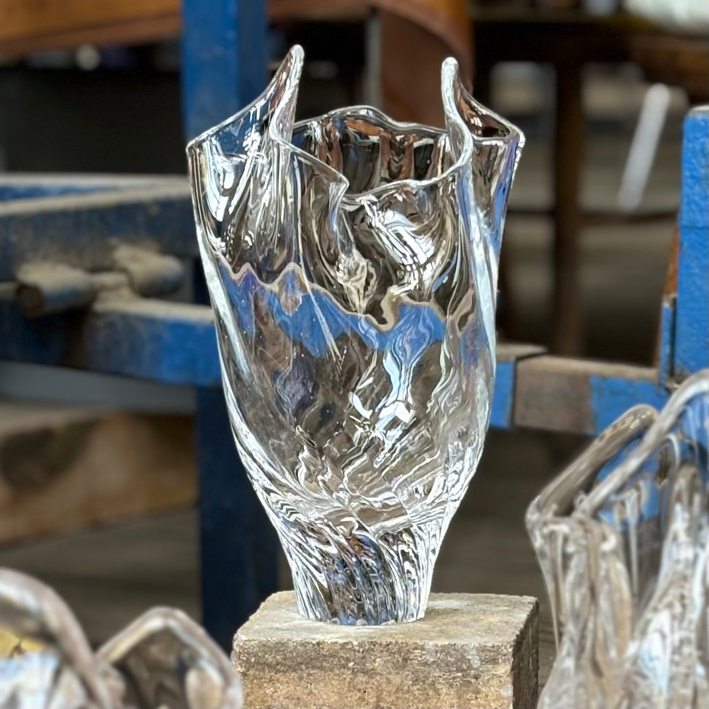 Kodanska Faith Vase 01, 25cm Vase Clear