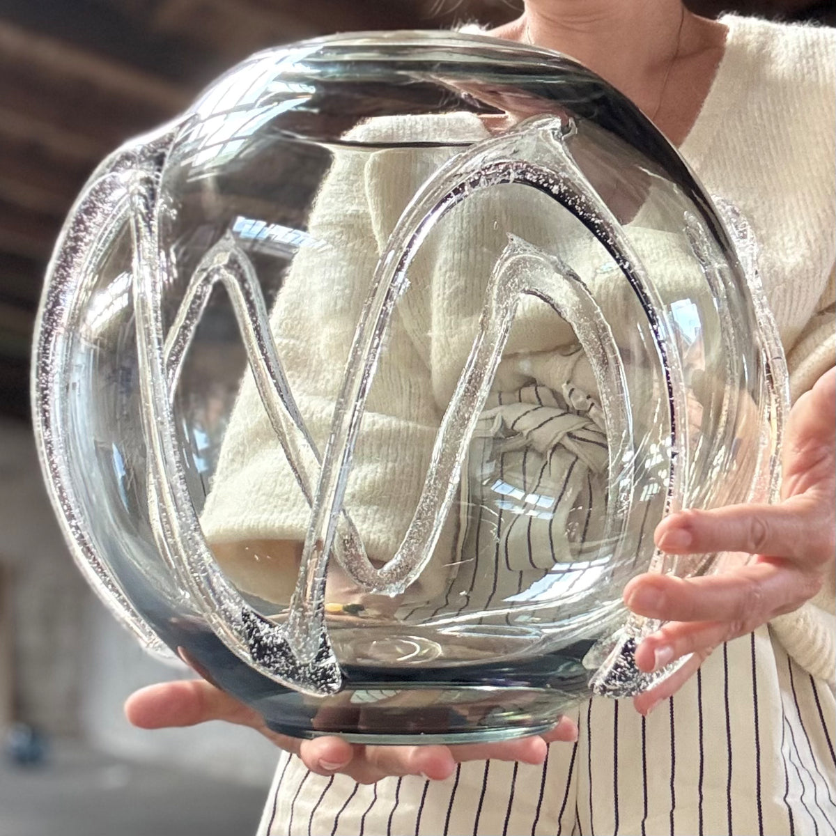Kodanska Faith Vase Circle Art, D30 cm Vase