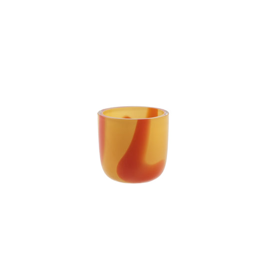 Kodanska Flow Egg Cup Flow egg cup Beige w. Red Stripes