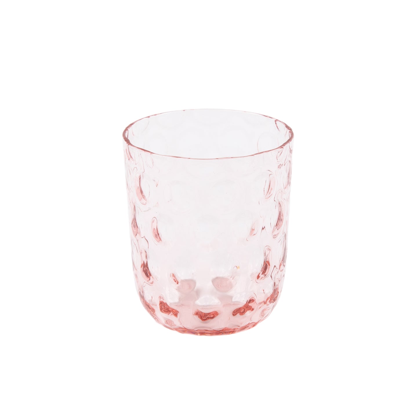 Kodanska Danish Summer Glas Big Drops Water Glass Pink