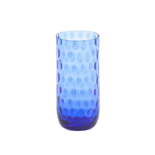Kodanska Danish Summer Højt Glas Water Glass Blue