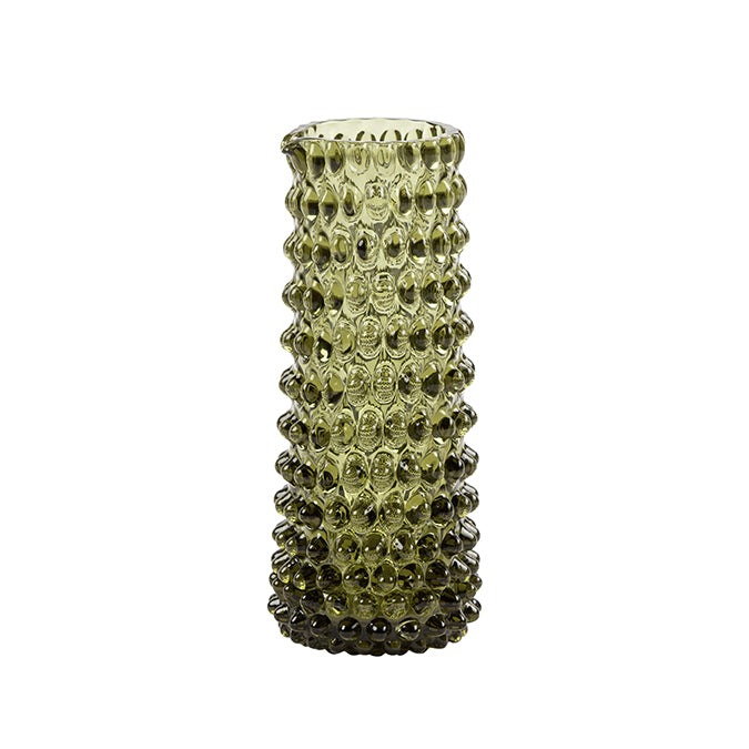 Kodanska Danish Summer Mælkekande Milk Pitcher / Vase Olive Green