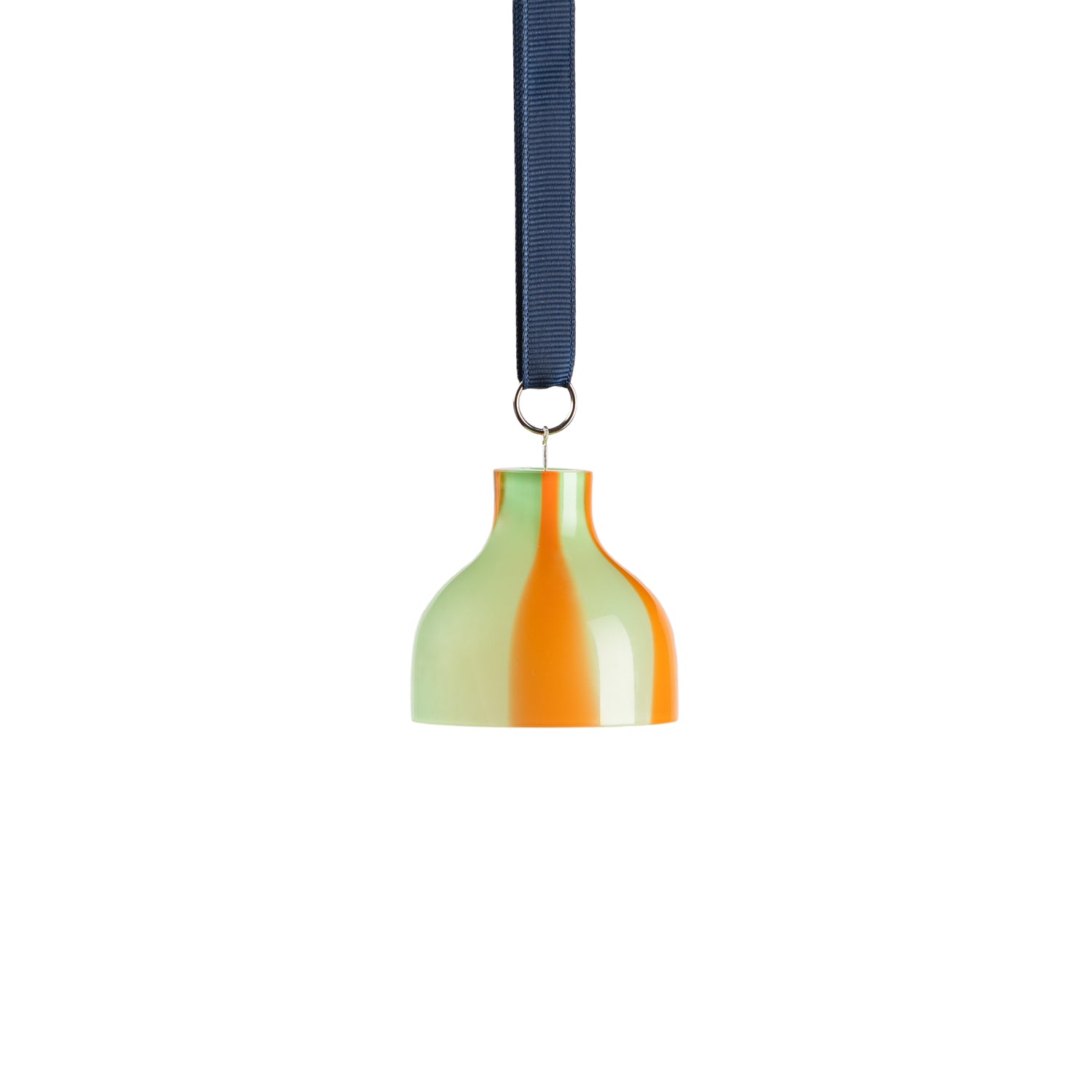 Kodanska Flow Bell Bell Green W. Orange Stripes