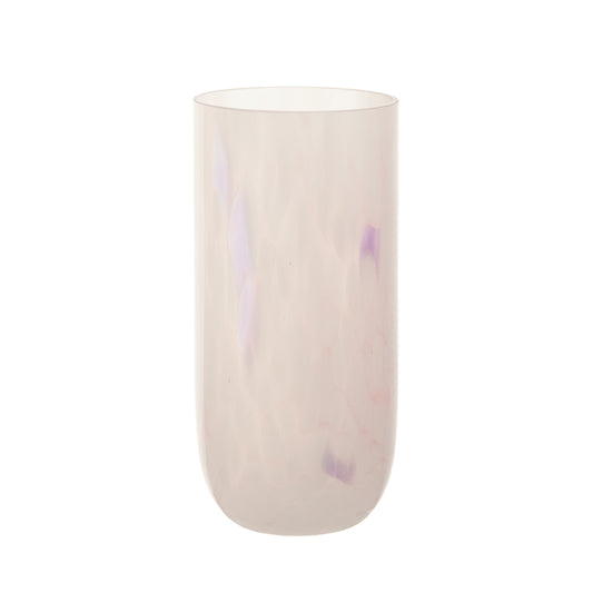 Kodanska Flow Højt Glas Water Glass Multicolour Pink