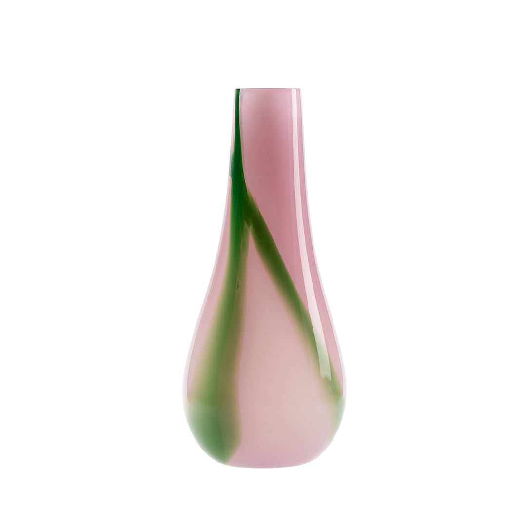 Kodanska Flow Vase Vase Purple W. Green Stripes